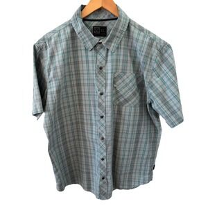 Magpul Mens Size XL Button Up Short Sleeve Pockets Snap Breathable Tactical